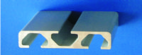 Perfil de aluminio con ranuras